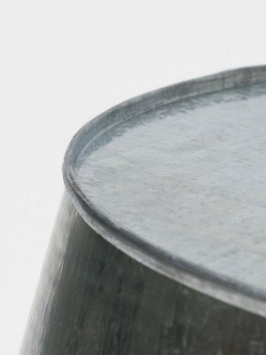 Таз оцинкованный круглый, 26 л, d=45,5 см, h=24 см, ГОСТ