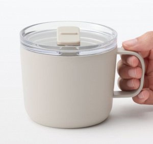 Термокружка с крышкой и мерной шкалой MUJI Insulated Mug with Lid and Measuring Scale 250 ml