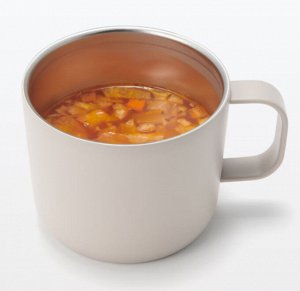 Термокружка с крышкой и мерной шкалой MUJI Insulated Mug with Lid and Measuring Scale 250 ml