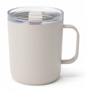 Термокружка с крышкой и мерной шкалой MUJI Insulated Mug with Lid and Measuring Scale 400 ml