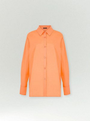 Рубашка из 100% хлопка, B3085/nectarine