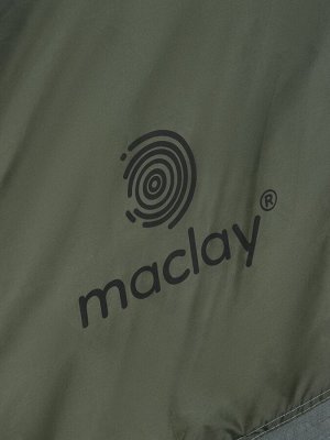Палатка туристическая 3-местная maclay khibin 3, 310x210x140 см, трекинговая, двухслойная, с тамбуром, зелёная
