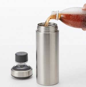 Термобутылка из нержавеющей стали для газированных напитков MUJI Stainless Carbonated Drink Bottle