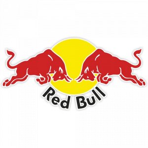 Наклейка Red Bull 3