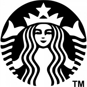 Starbucks Чтобы узнать размеры наклейки, воспользуйтесь пожалуйста кнопкой "Задать вопрос организатору". Цвета одноцветных наклеек: белый, черный, розовый, красный, бордовый, оранжевый, желтый, зелены