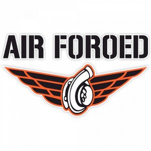 Наклейка AIR FOROED