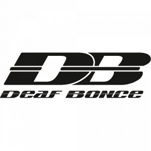 Наклейка deaf bonce. Вариант 2