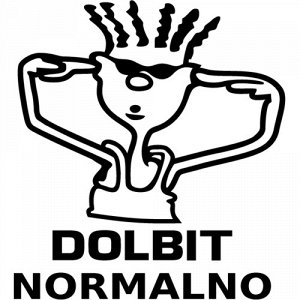 Наклейка DOLBIT NORMAL'NO DN