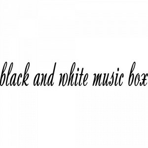Black and white music box