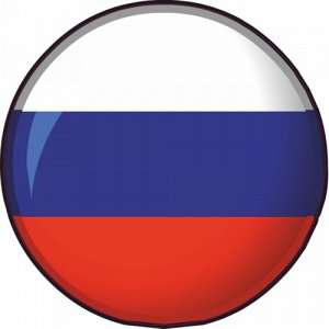 Наклейка Флаг РФ