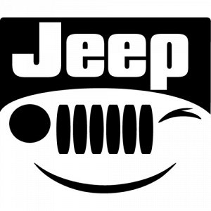 Jeep smile Чтобы узнать размеры наклейки, воспользуйтесь пожалуйста кнопкой "Задать вопрос организатору". Цвета одноцветных наклеек: белый, черный, розовый, красный, бордовый, оранжевый, желтый, зелен