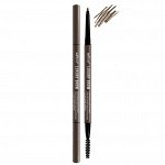 Карандаш для бровей LUXURY Brow ультратонкий механ. тон 600 (dark brown)/Белита/8/М