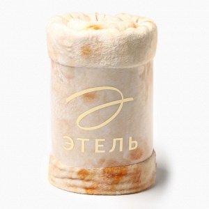 Плед круглый «Этель. Лаваш», d=180 см, корал-флис 280 г/м²