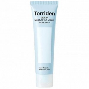 Лёгкий солнцезащитный крем для глубокого увлажнения TORRIDEN DIVE IN Watery Moisture Sun Cream SPF50+ PA++++ 60мл 1/64
