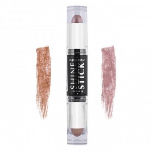 Двойной стик SHINE STICK бронзер + хайлайтер №03