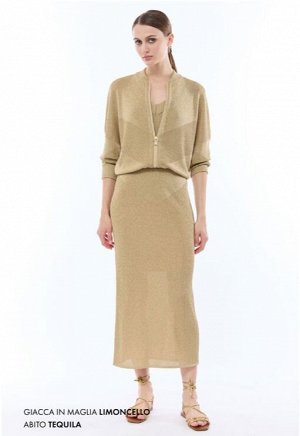 Платье ХИТ  !!!!  ABITO LUNGO S/MANICHE  MAGLIA LUREX
88%ACETATO 6%POLIESTERE 6%POLIAMMIDE