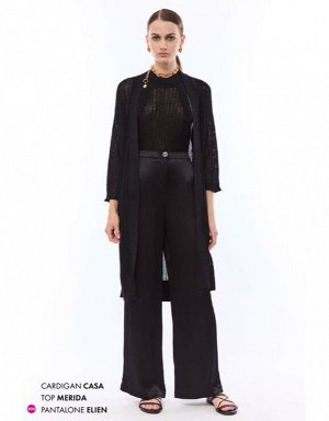 Кардиган CARDIGAN LUNGO PUNTO MAGLIA
100%VISCOSA