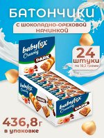 BabyFox Вафельный батончик &quot;Creamy Dark&quot; 24 шт по 18,2 г