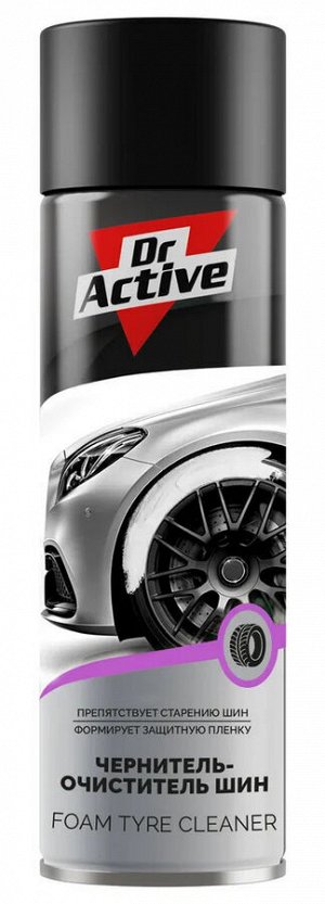 Чернитель-очиститель шин Foam Tyre Cleaner 650мл