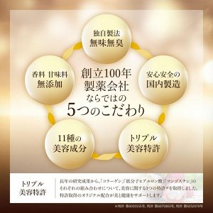 Nippon Shin Collagen EX – премиальный коллаген с гиалуроновой кислотой и витаминами для молодости и упругости кожи