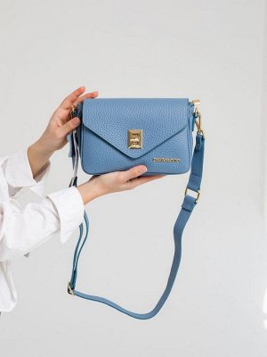 Сумка Di Gregorio 8889 nappa/blu