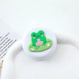 Расческа складная "Froggy folding" цв.белый