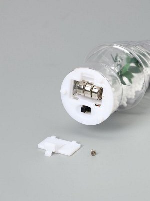 Фигура светодиодная «Ёлочка», 3 LED, 15x5 см, от батареек AG13x3, свечение тёплое белое