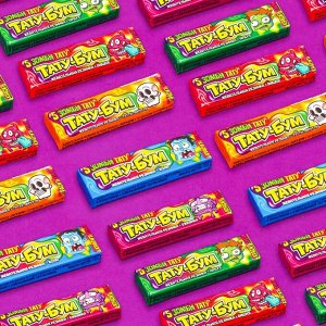 Жевательная резинка в пластинках «ТАТУ-БУМ», ассорти, 12.5 г