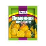 Омега Лимонная кислота 15гр