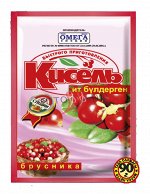 Омега Кисель 90гр. Брусника