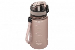 Бутылка для воды 350 мл "Style Matte" капучино (17 см)