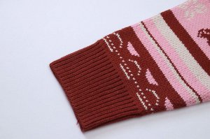 Свитер оверсайз с принтом