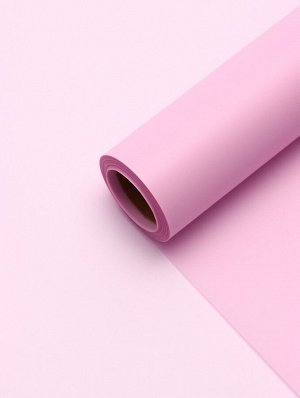 Пленка для цветов, матовая, пудра светлая, 0.58x10 м