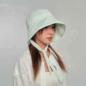 Шляпа летняя с завязками от солнца