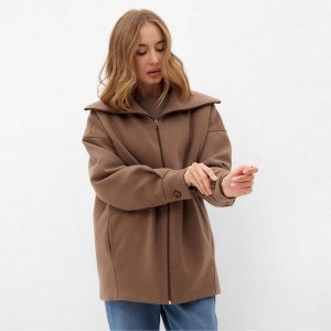 Жакет женский демисезонный MINAKU: Casual Collection, бежевый