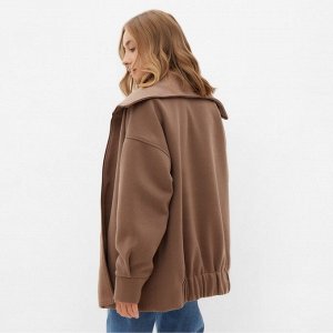 Жакет женский демисезонный MINAKU: Casual Collection, бежевый