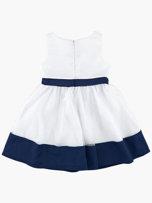 Платье (98-122см) UD 6885(1)бел/синий