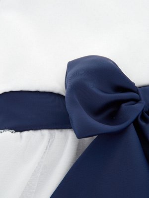 Платье UD 6885 бел/синий