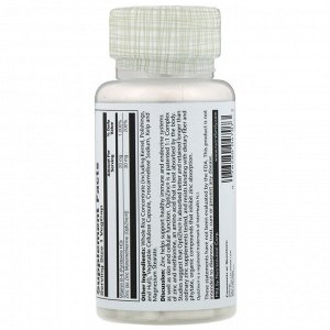 Solaray, OptiZinc, 30 мг, 60 растительных капсул