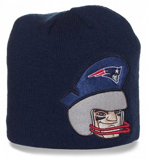 Шапка Фирменная шапка New England Patriots - эксклюзив для поклонников американского футбола №413 ОСТАТКИ СЛАДКИ!!!!