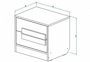 Тумба прикроватная ТП8
