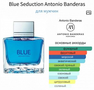 Мужские духи Blue Seduction Antonio Banderas 30 мл. Оригинал