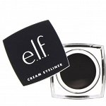 E.L.F., Кремовая подводка для глаз, черная, 4,7 г (0,17 унции)