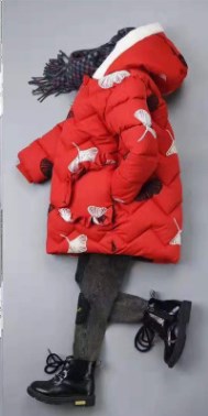 Куртка Куртка, оформленная длинными рукавами и капюшоном, смесь хлопка/полиэстер. Размер=рост, см: 110,120,130,140
