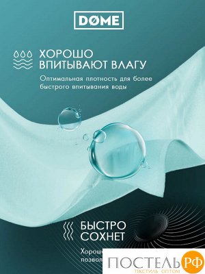 ГАРМОНИКА ментол/мор. волна К-т Полотенец 30х50-6/50х80-4/70х130-2, 12 пр., 100% хл, 440 гр/м2