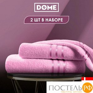 ГАРМОНИКА роз К-т Полотенец 50х80/70х130, 2 пр., 100% хл, 440 гр/м2