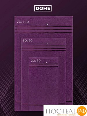 ГАРМОНИКА пурпур К-т Полотенец 30х50-4/50х80-2/70х130-2, 8 пр., 100% хл, 440 гр/м2