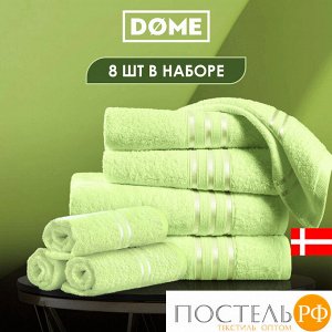 ГАРМОНИКА салат К-т Полотенец 30х50-4/50х80-2/70х130-2, 8 пр., 100% хл, 440 гр/м2