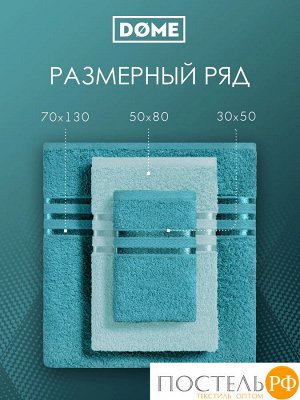 ГАРМОНИКА ментол/мор. волна К-т Полотенец 30х50-6/50х80-4/70х130-2, 12 пр., 100% хл, 440 гр/м2