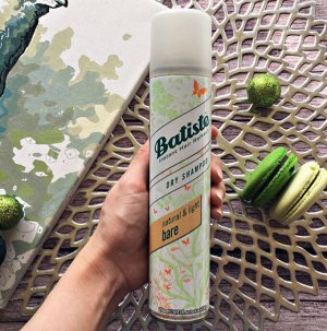 Сухой шампунь для волос Batiste BARE Barely Scented 200мл Без аромата